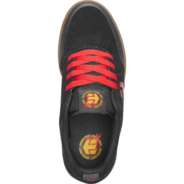 Etnies Marana X Santa Cruz Kids BLACK/RED/GUM