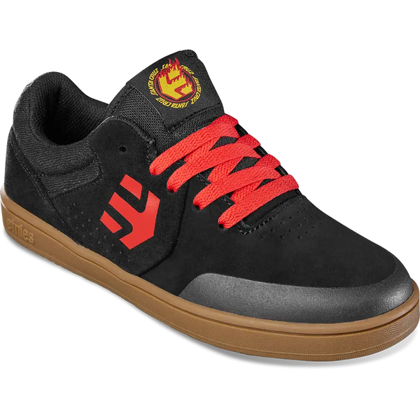 Etnies Marana X Santa Cruz Kids BLACK/RED/GUM