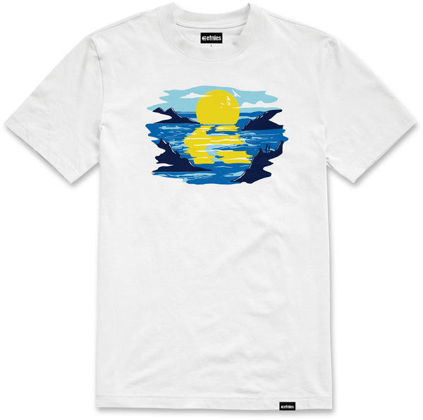 etnies REFLECTION TEE WHITE/BLUE