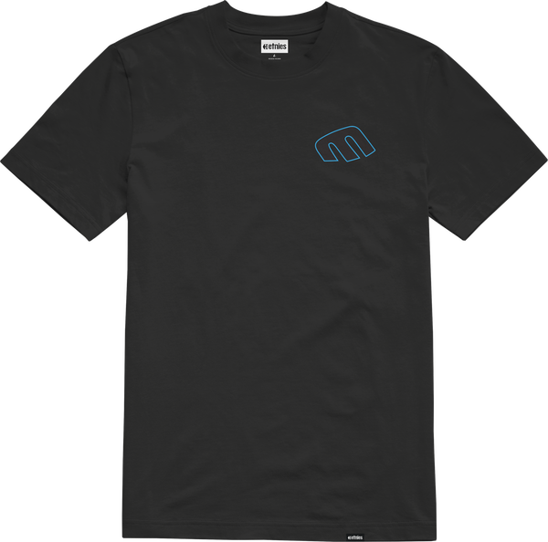 Etnies RETRO DOT TEE X SANTA CRUZ BLACK