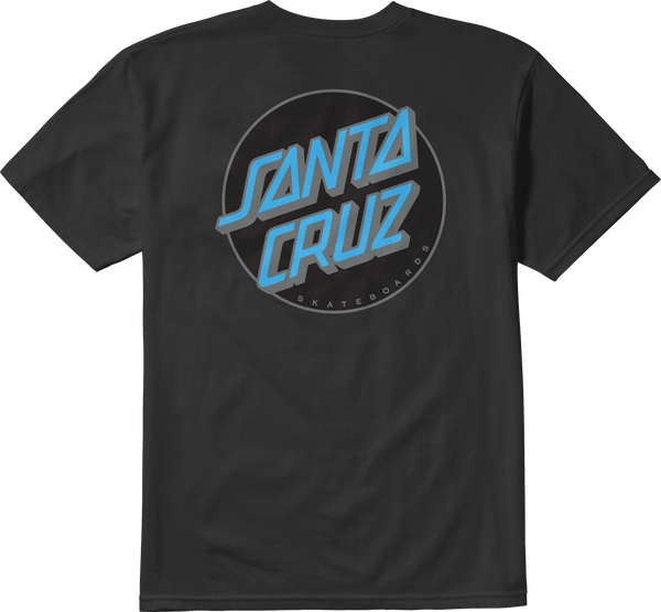 etnies RETRO DOT TEE X SANTA CRUZ BLACK