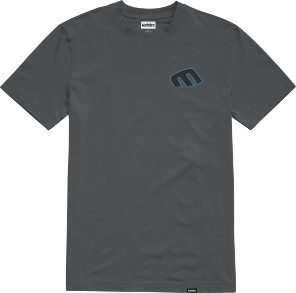 Etnies RETRO DOT TEE X SANTA CRUZ CHARCOAL