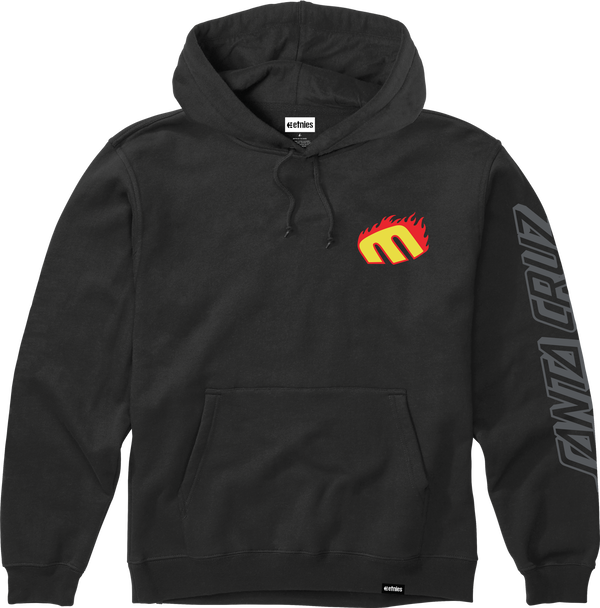 etnies SANTA CRUZ FLAME KIDS PULLOVER BLACK