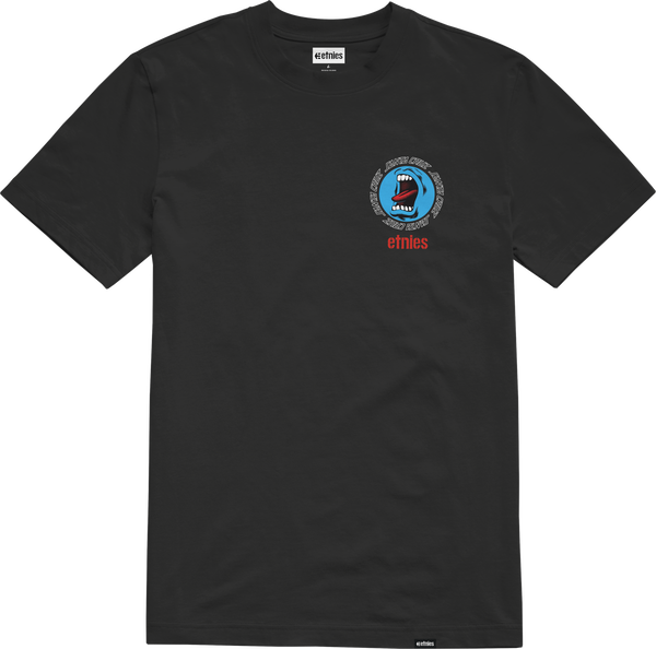 etnies SANTA CRUZ SCREAMING HAND TEE BLACK