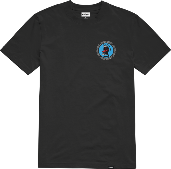 etnies SANTA CRUZ SCREAMING HANDS KIDS TEE BLACK