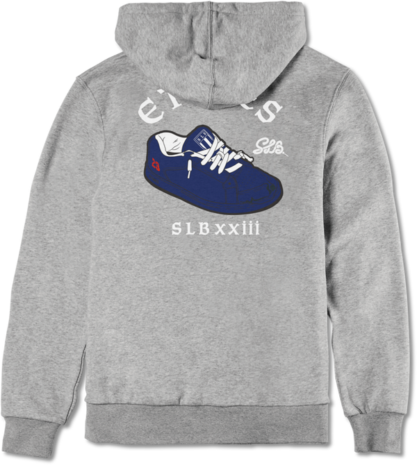 etnies SLB FLAG PULLOVER GREY/HEATHER