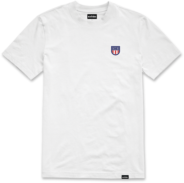 Etnies SLB FLAG TEE WHITE
