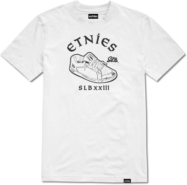 etnies SLB TEE WHITE/WHITE