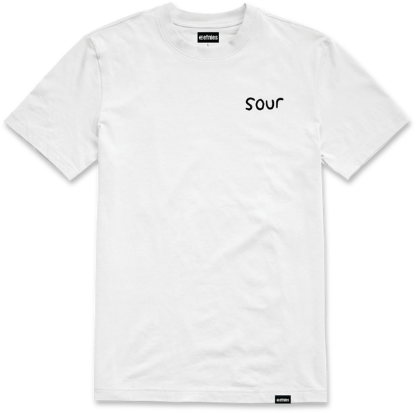 etnies SOUR SOLUTION KO TEE WHITE