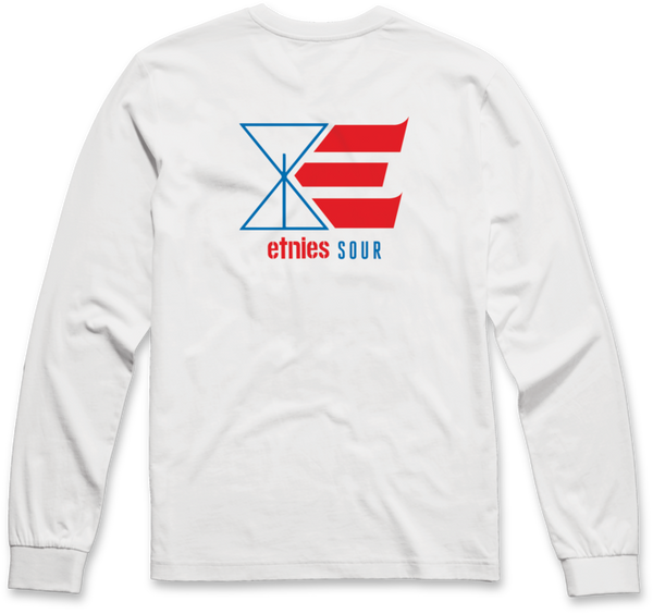 Etnies SOUR SOLUTION L/S TEE WHITE