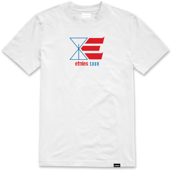 etnies SOUR SOLUTION TEE WHITE