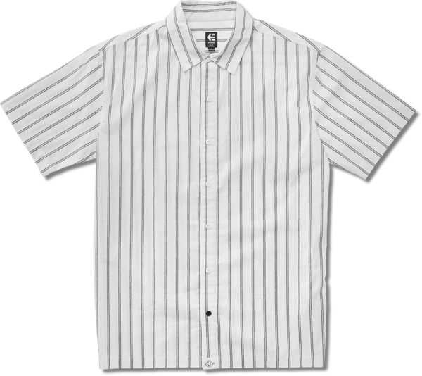 etnies SOUR SOLUTION WOVEN SHIRT OFF WHITE