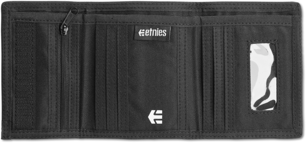 Etnies STACKS WALLET BLACK/BLACK/WHITE