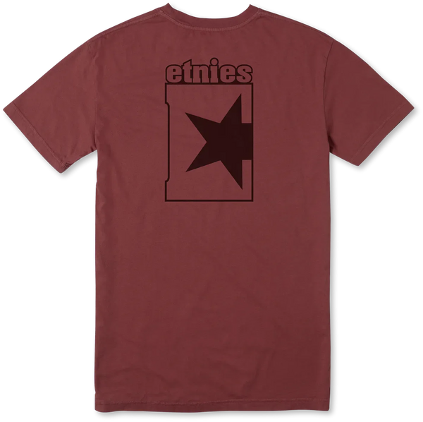 Etnies Star Tee BURGUNDY