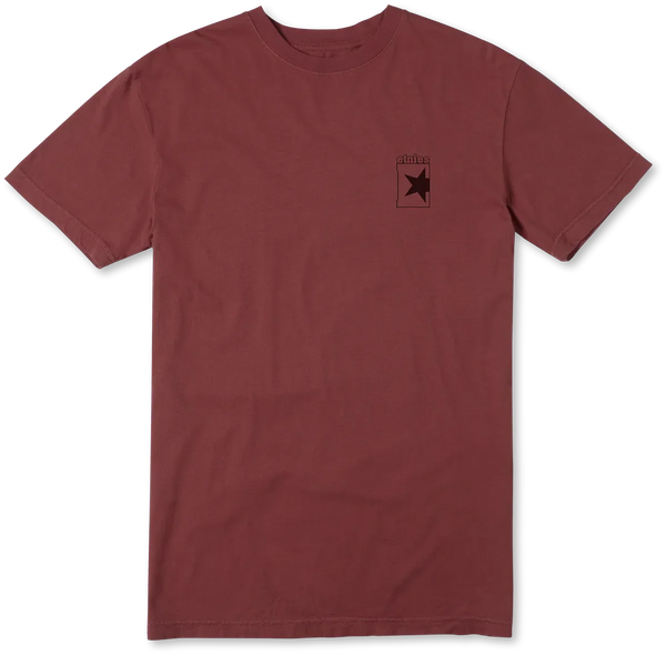 etnies Star Tee BURGUNDY