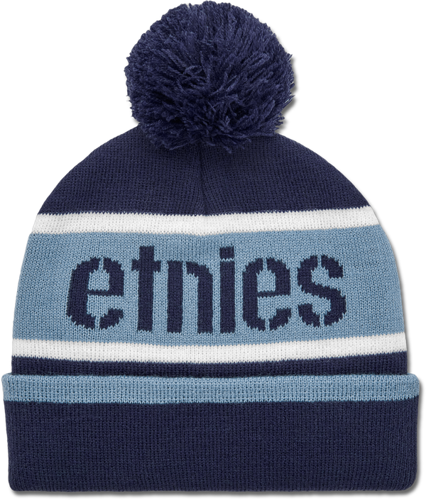 etnies STENCIL POM BEANIE NAVY
