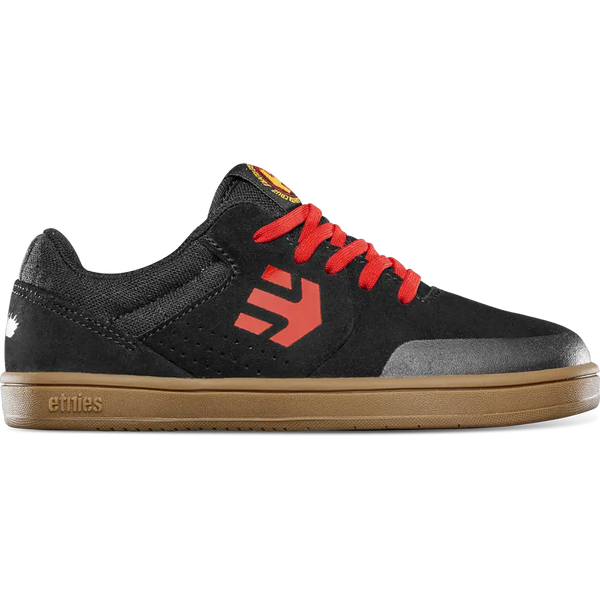 etnies Marana X Santa Cruz Little Kids BLACK/RED/GUM