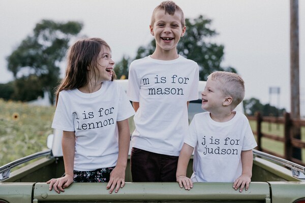 etsy Custom Name Baby/Kids T Shirt Organic Clothes Unisex Clothing Baby Shower Gift Gender Neutral Kids Shirt Child Gift back to school