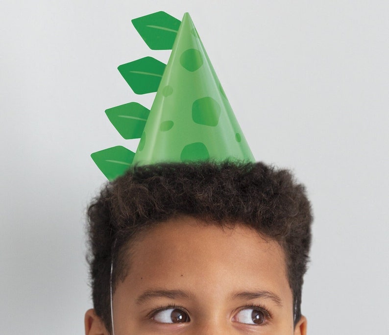 etsy Dino Party Hats - Dinosaur Birthday Hats Dinosaur Party Decorations Dinosaur Birthday Favors Birthday Decorations Dino Party Supplies