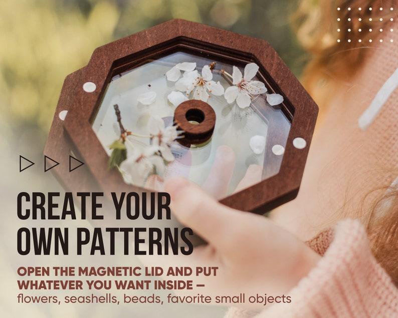 Etsy DIY Kaleidoscope Kit For Kids Outdoor Toys For Toddlers Nature Lovers Gift For Kids Toddler Toys For Girls For Boys Nature Toy