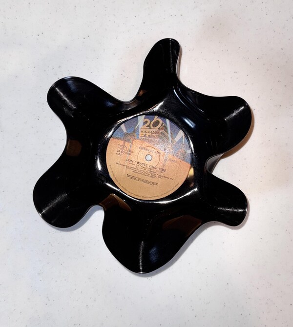 etsy Decorative Vinyl Record Bowl