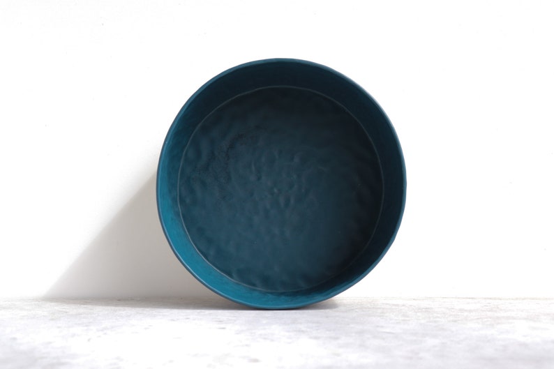 Etsy Pinched Serving Bowl - Deep Ocean