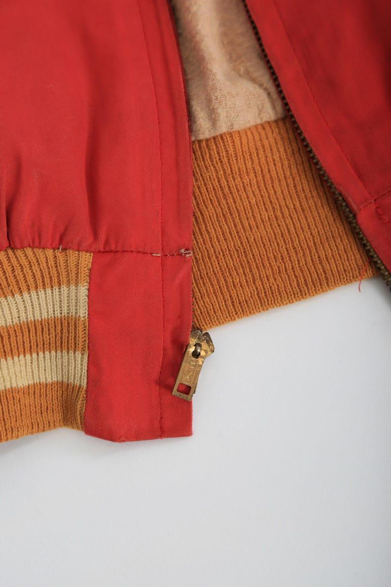 Etsy Vintage 40s Kids Red Satin Jacket