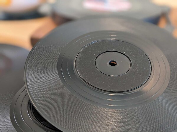 Etsy Funny Vinyl Record Coasters With Turntable Holder - Make A Set With 26 Hilarious Punny Options A Great Gift Idea For Music Lovers