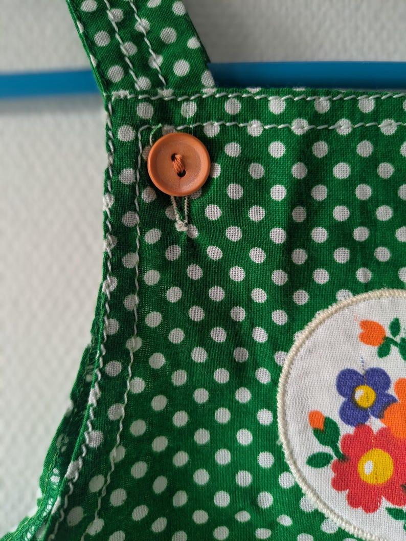 Etsy Green Vintage Girls Dress Retro Outfit Toddler 6 Month Sweet Vintage Kids Gift In Vintage Fabric Retro Clothing