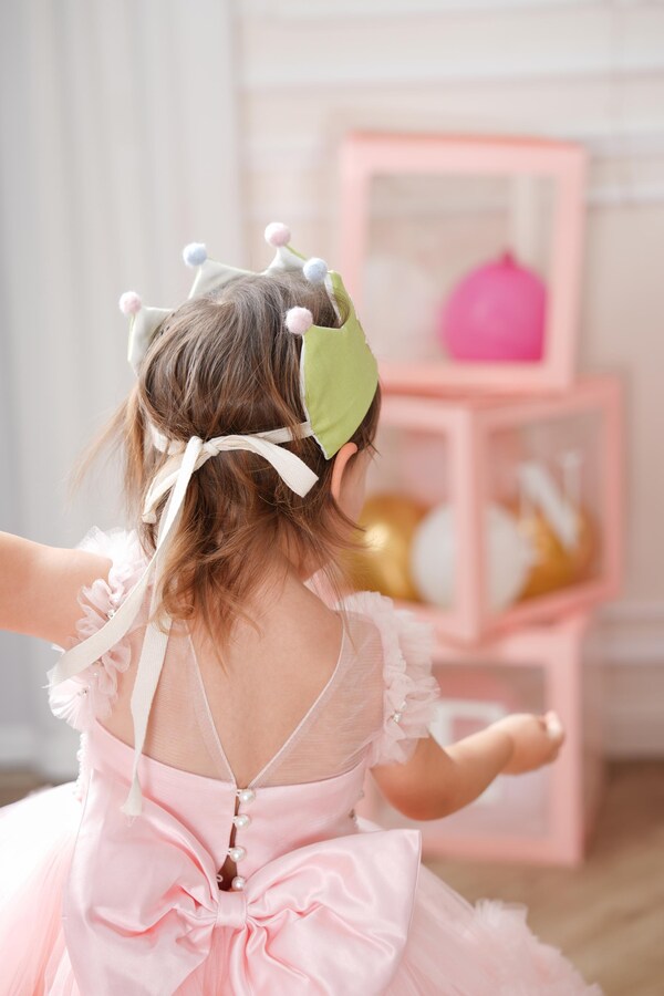 Etsy Hand Embroidered Birthday Crown For Baby And Kid Custom Birthday Party Crown With Baby Name Keepsake For First Birthday&Special Occasions