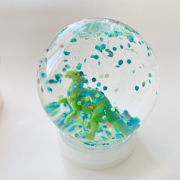 Etsy Handmade Kids Shatterproof Snow Globe | Water Globe Childrens Toy | Glitter Globe For Kids Play | Unique Kids Christmas Gift