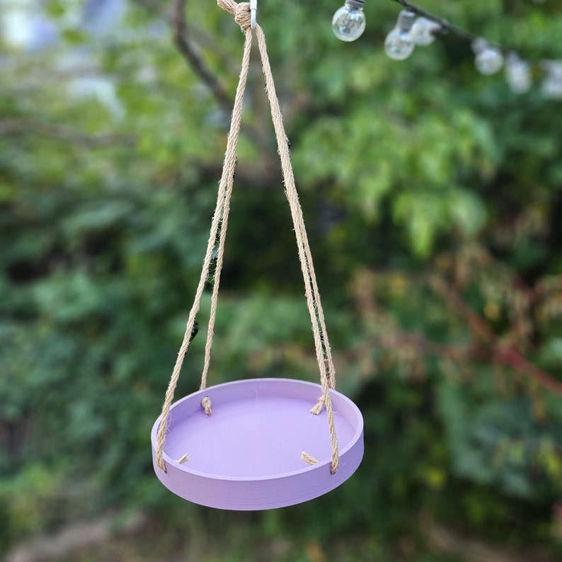 Etsy Hanging Decor Tray For Indoor Plants/Planters - Hardware Included Many Colors & Sizes Available Sturdy Modern Design