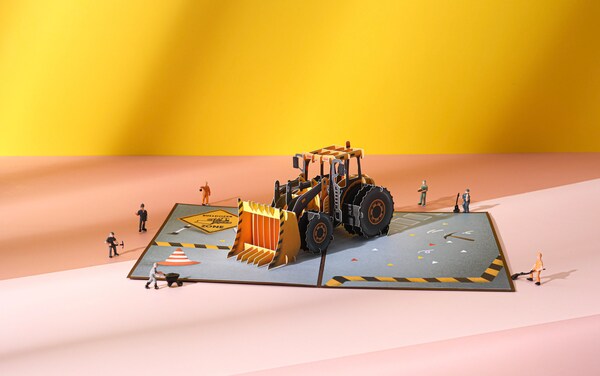 Etsy Liif Digger Pop Up Cards 3D Greeting Birthday Card For Kid Boy Son Boyfriend Husband Men Father's Day Card Handmade Card