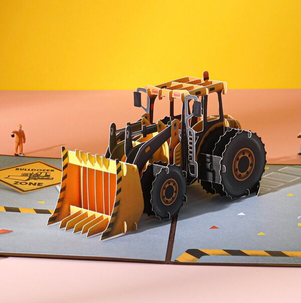 etsy Liif Digger Pop Up Cards 3D Greeting Birthday Card For Kid Boy Son Boyfriend Husband Men Father's Day Card Handmade Card