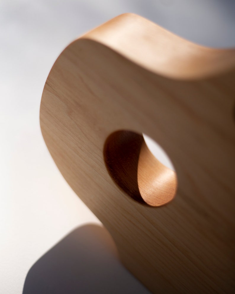 Etsy Maple Multi Color Polka Dot Inlay Kitchen Board With Handle Hole