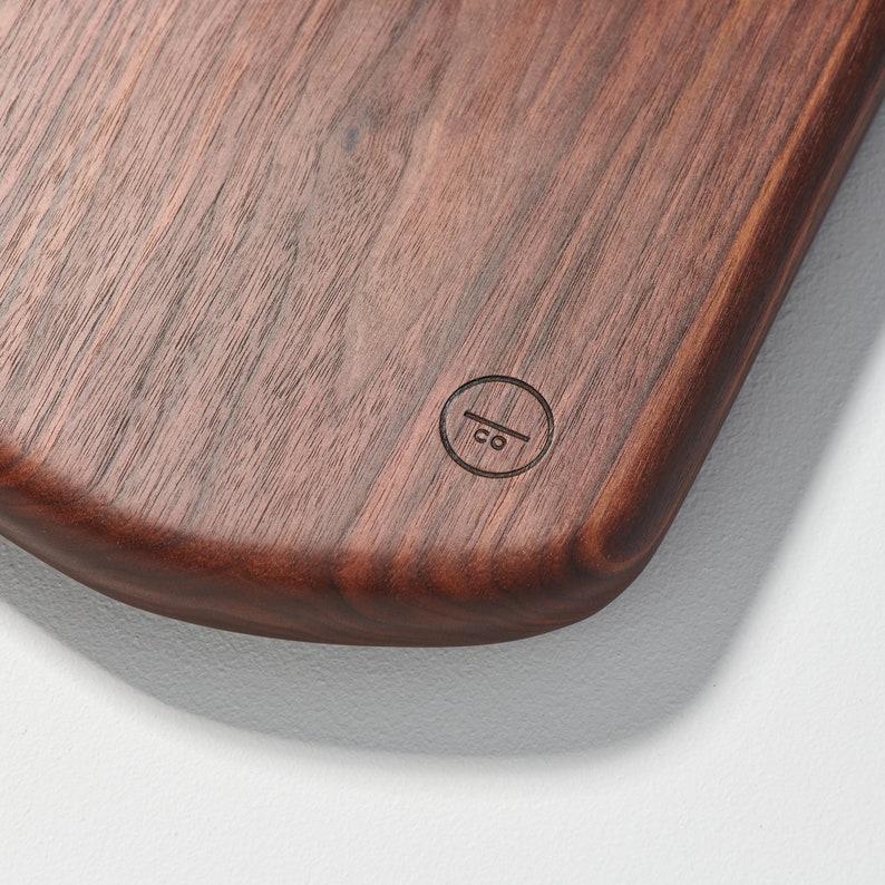 Etsy Organic Shaped Large Wood Serving Board - Carved And Shaped By Hand In Local Pennsylvania Walnut Sycamore Maple - Large Serving Board