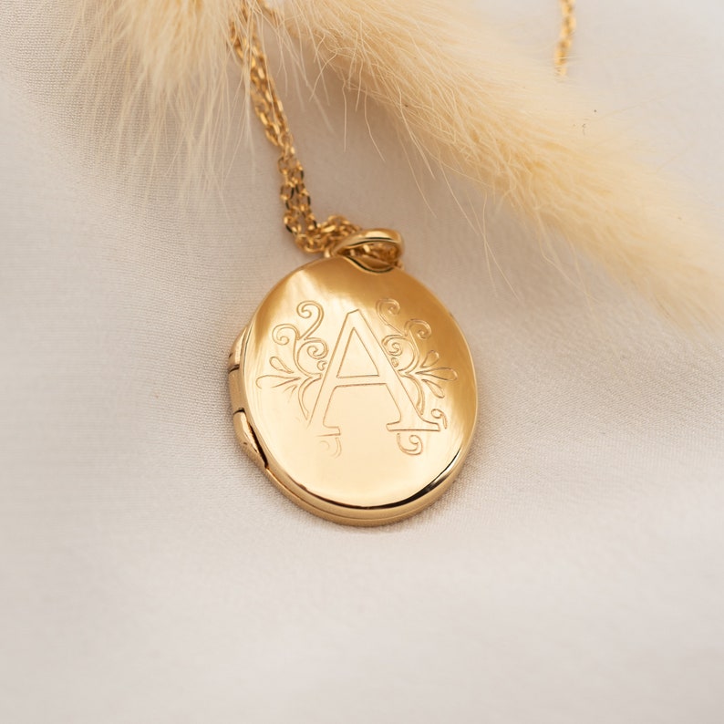 etsy personalized gold plated secret locket necklace for women Pendant necklace Secret locket necklace Gift for her isabellebshop