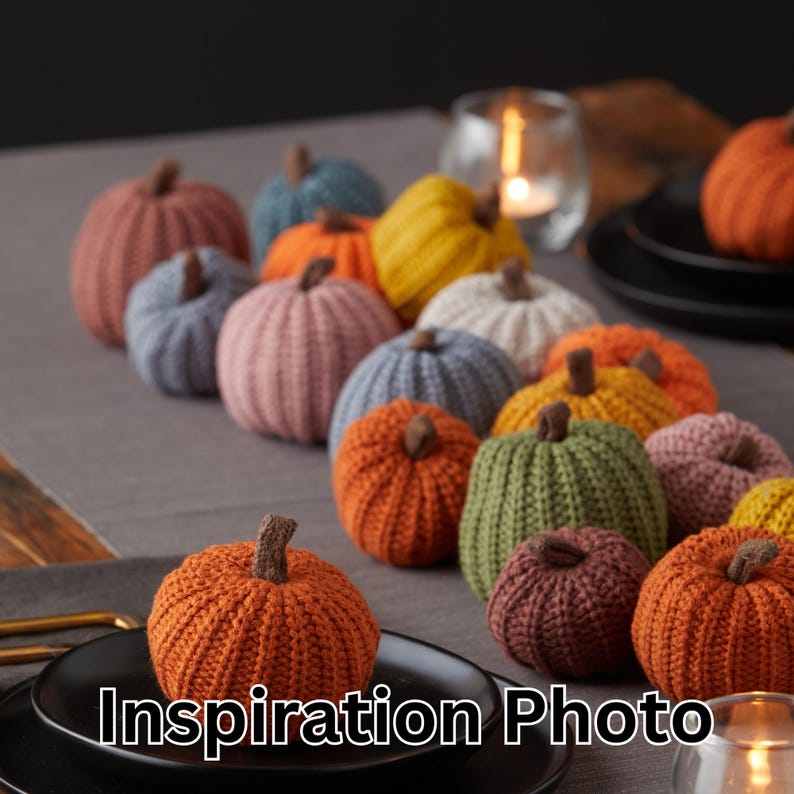 Etsy Small Knit Pumpkins Set Of 12 Autumn Mantel Decor Fall Vibes Pumpkin Centerpieces For Fall Hosting Decor Biophilic Decor Cozy Season