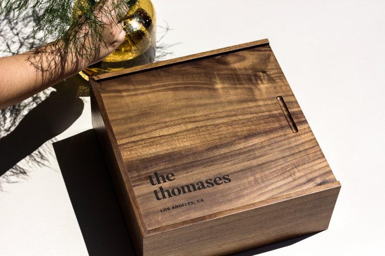 Etsy Storybook Large Keepsake Box [Personalized Wedding Gift Wood Anniversary Gift Baby Memory Box 5th Anniversary Gift New Baby Gift]