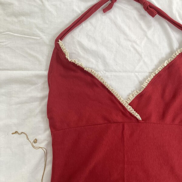 etsy Vintage Coquette Cami Y2k Fairycore Blouse Mesh Top Fairycore Strapless