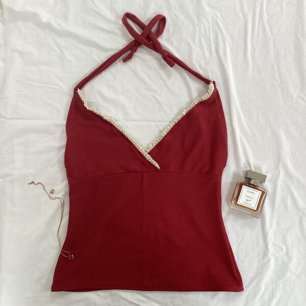 etsy vintage coquette cami y2k fairycore blouse mesh top fairycore strapless