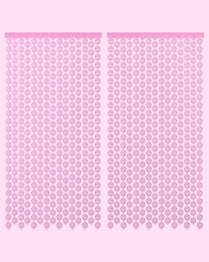 Etsy Xo Fetti Pink Disco Ball Foil Curtain - Set Of 2 | Disco Cowgirl Bachelorette Party Decorations Pink Pony Club Backdrop 21st Birthday