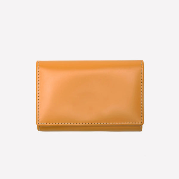 Ettinger Bridle Hide Coin Purse With Card Pocket (concealed Button) Havana/London Tan