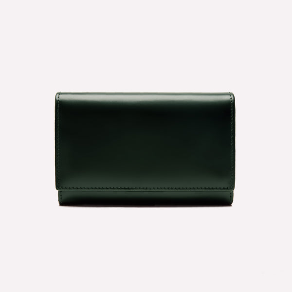 Ettinger Bridle Hide Midi Flap-Over Purse Nut/London Tan