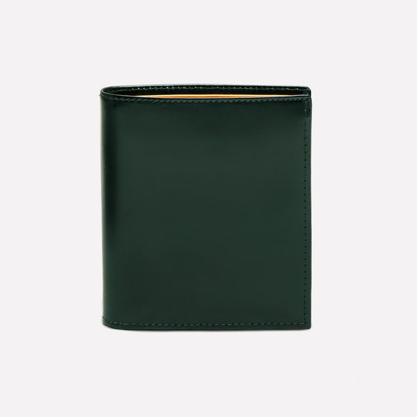 ettinger Bridle Hide Mini Wallet with 6 C/C Green/London Tan