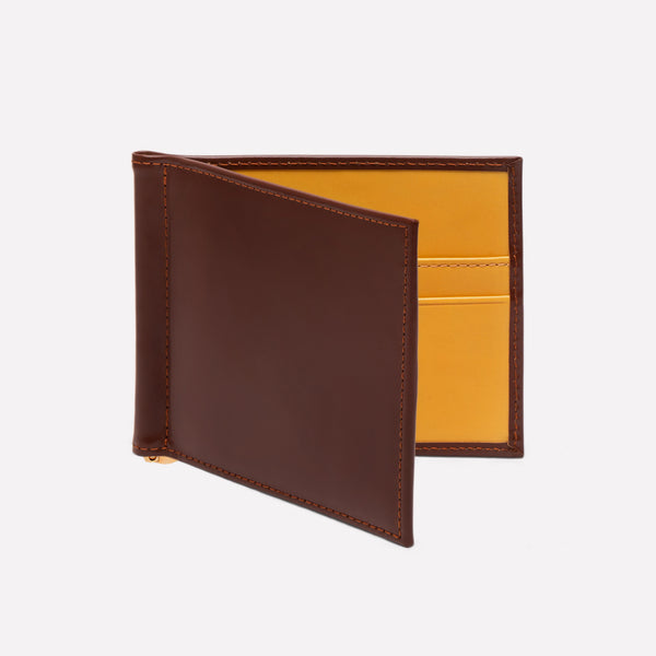 Ettinger Bridle Hide Money Clip Wallet Havana/London Tan