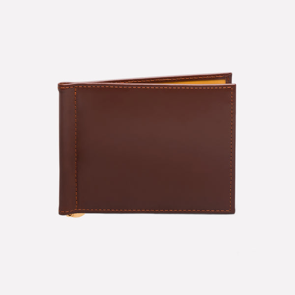 ettinger Bridle Hide Money Clip Wallet Havana/London Tan