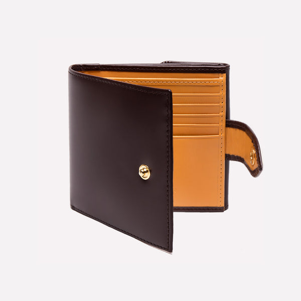Ettinger Bridle Hide Tab Wallet With 10 C/C & Purse Nut/London Tan