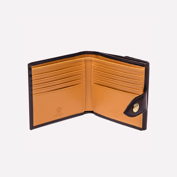 Ettinger Bridle Hide Tab Wallet With 10 C/C & Purse Nut/London Tan