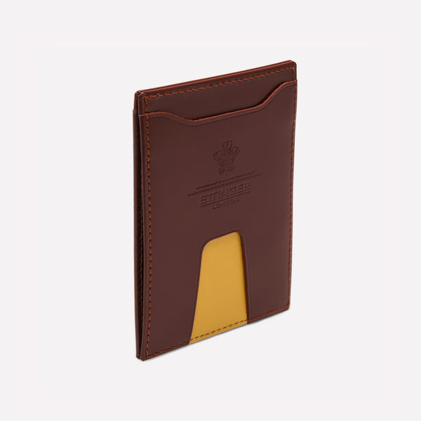 Ettinger Bridle Hide Travel Pass Holder Havana/London Tan